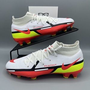 Nike Phantom GT Pro DF FG Mens Size 7 Soccer Cleats DC0759- 167 Crimson Volt